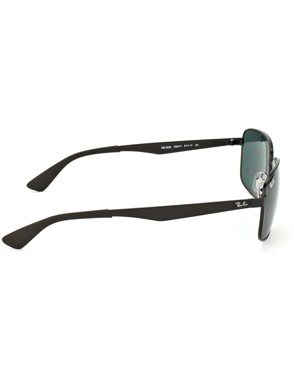 Anteojos Lentes de Sol Ray Ban Classic RB3529 006/71 61 Negro mate/verde-2