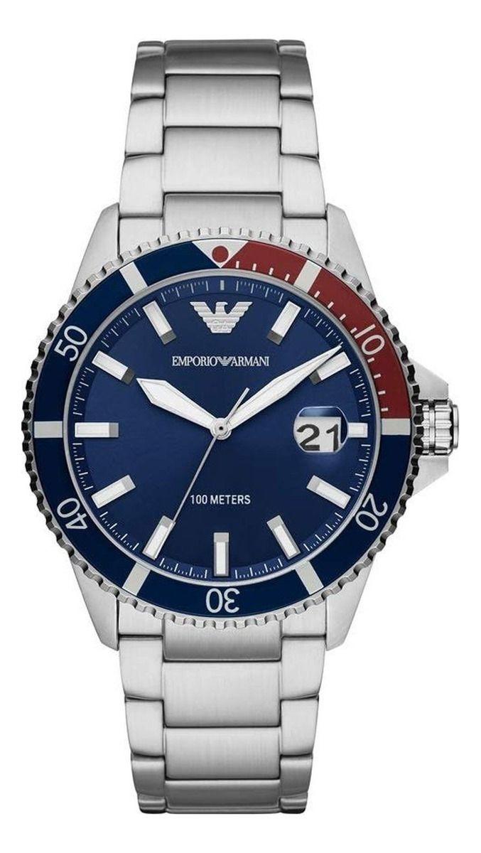 Reloj Emporio Armani Diver AR11339 de Acero Inoxidable Para Hombre-2