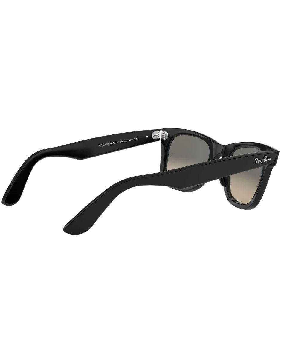 Lentes de Sol Wayfarer RB2140 901S 50-22 Negro pulido/verde-2