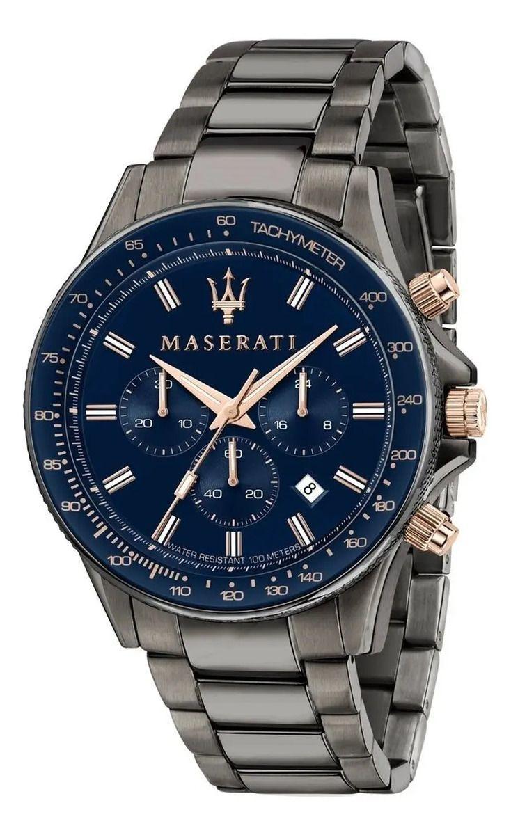 Reloj Maserati Sfida R8873640001 Para Hombre Caballero-0