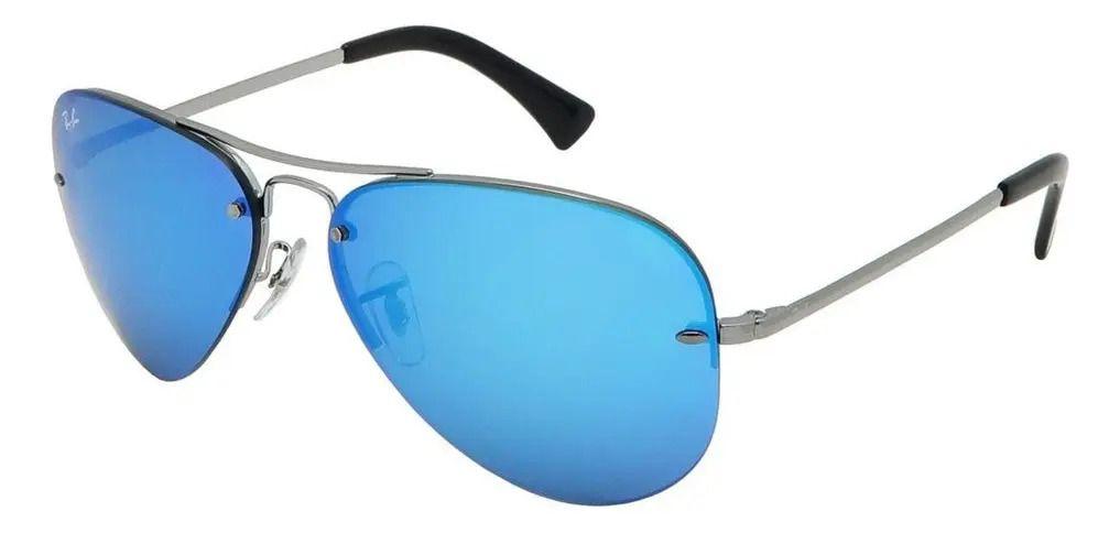 Anteojos Lentes de Sol Ray Ban Aviator RB3449 00455 59-14-4