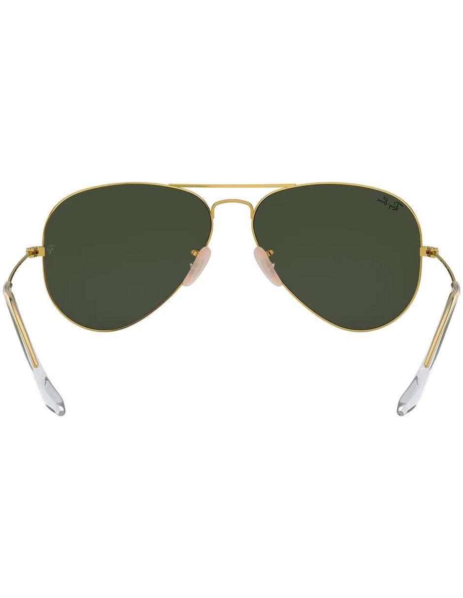 Anteojos Lentes de Sol Ray Ban Aviator RB3025 L0205 58-14  Clásico dorado/verde-1