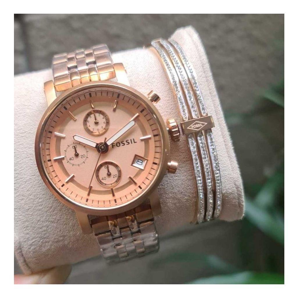 Reloj FSSL Coleccion Classic Modelo ES3380 Para Mujer Dama-5