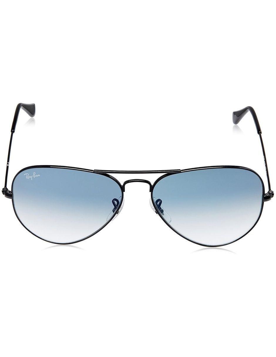 Anteojos Lentes de Sol Ray Ban Aviator RB3025 0023F 55-14  Degrade negro/azul-1