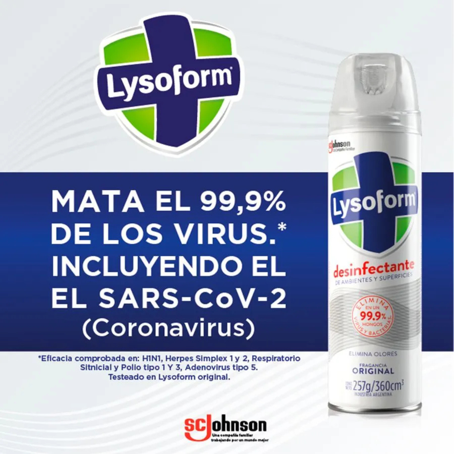 Lysoform Desinfectante Aerosol y Original, 360 ml-3