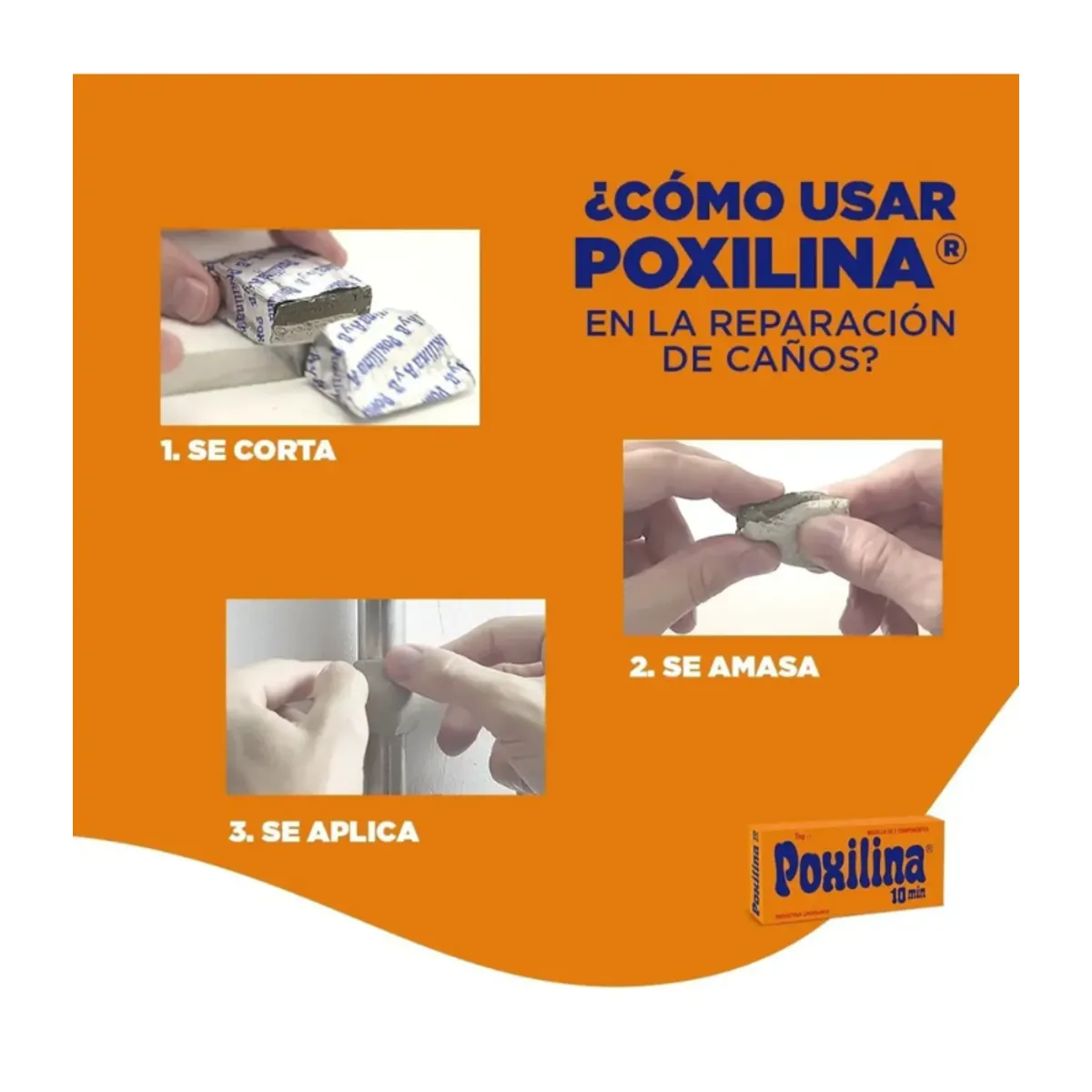 Poxilina Masilla Epoxica 70 gr-1
