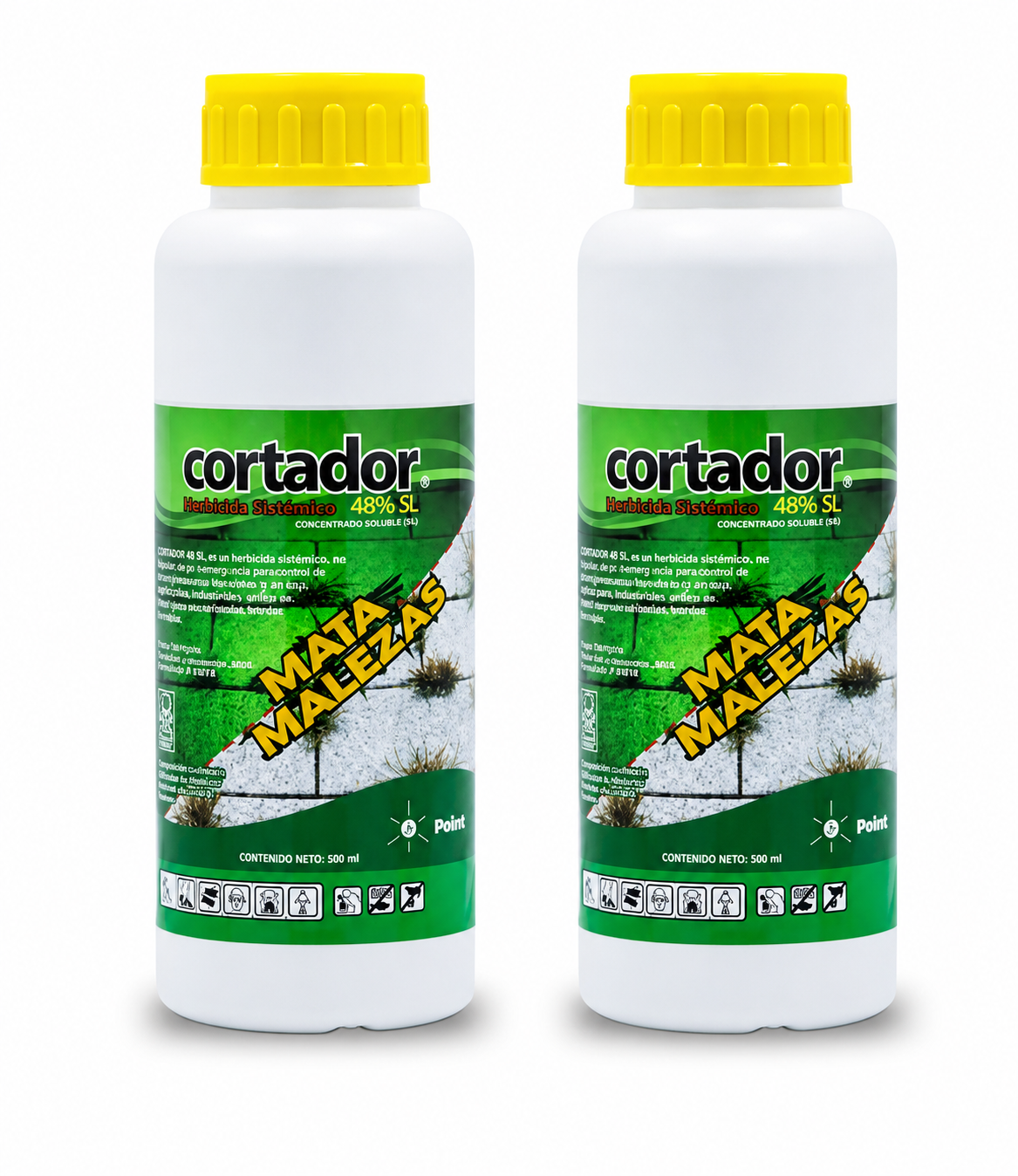 Pack 2 Und Cortador Herbicida Matamaleza Concentrado 500cc-0
