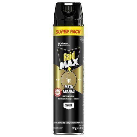 Insecticida Raid Max mata ara as sin olor aerosol 450 cc-0