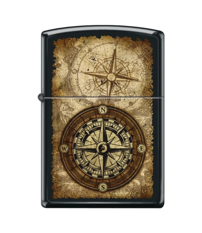Encendedor Zippo Compass Design Brujula-0