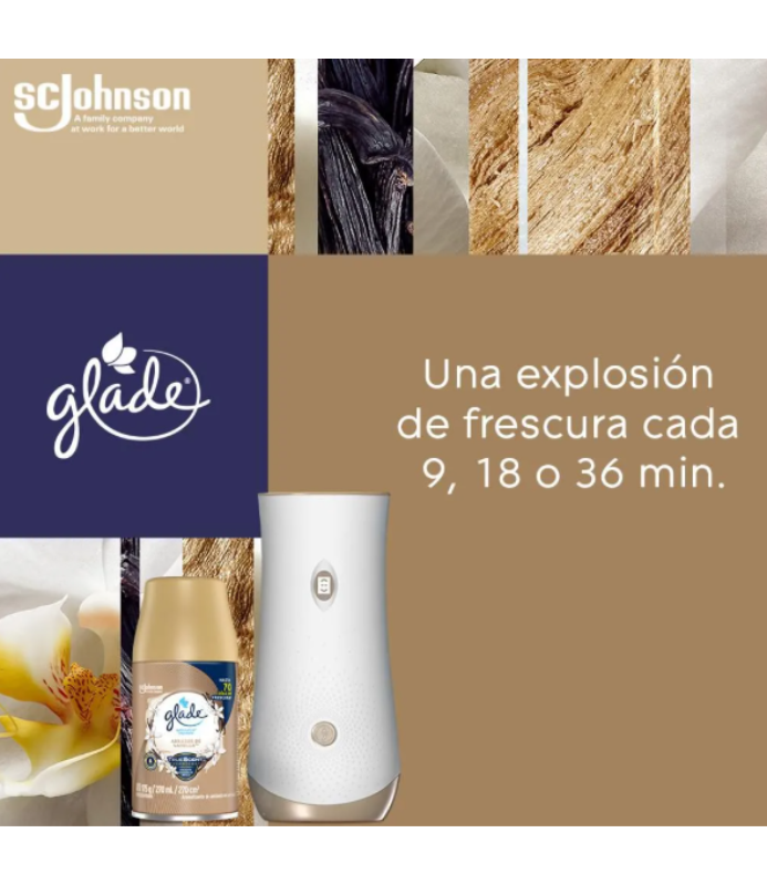 Glade Automático Repuesto Encanto de Vainilla 270 ml-2