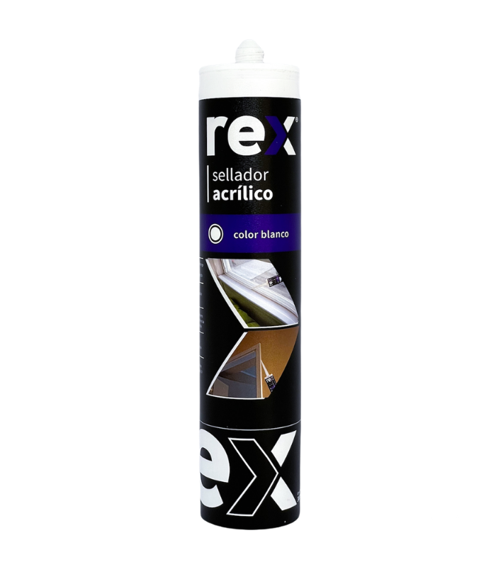 Sellador Acrílico Anti Hongo Color Blanco 300ml REX-0