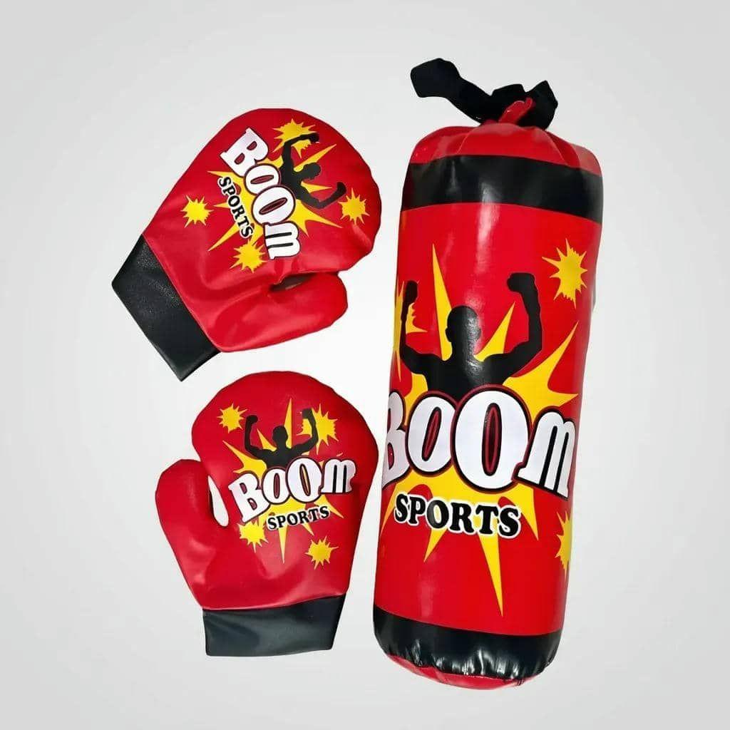 Saco boxeo 60 cm mas guantes para niños-0