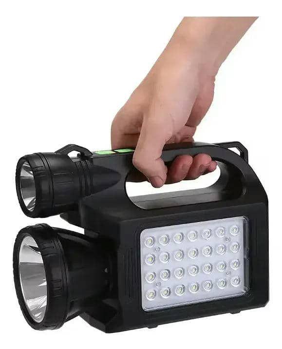 Linterna Recargable Solar USB Emergencia 3 Ampolletas-3