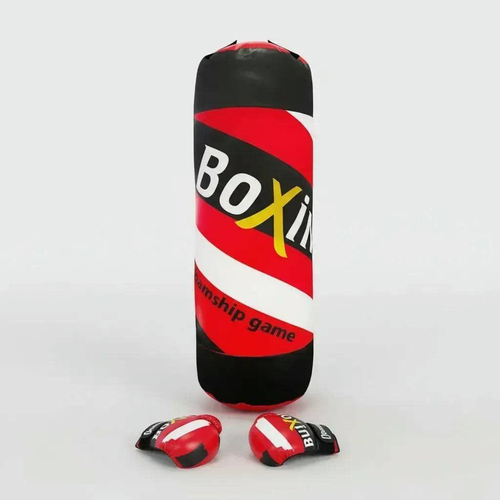 Saco boxeo 60 cm mas guantes para niños-0