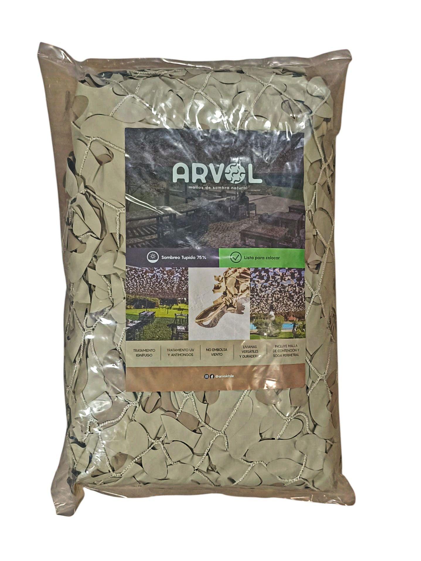 Malla de sombreo 3x3 Desert-1