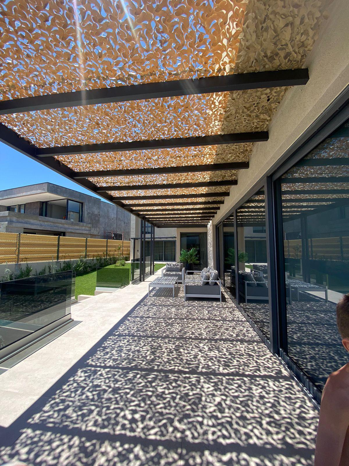 Malla de sombreo 3x3 Desert-3