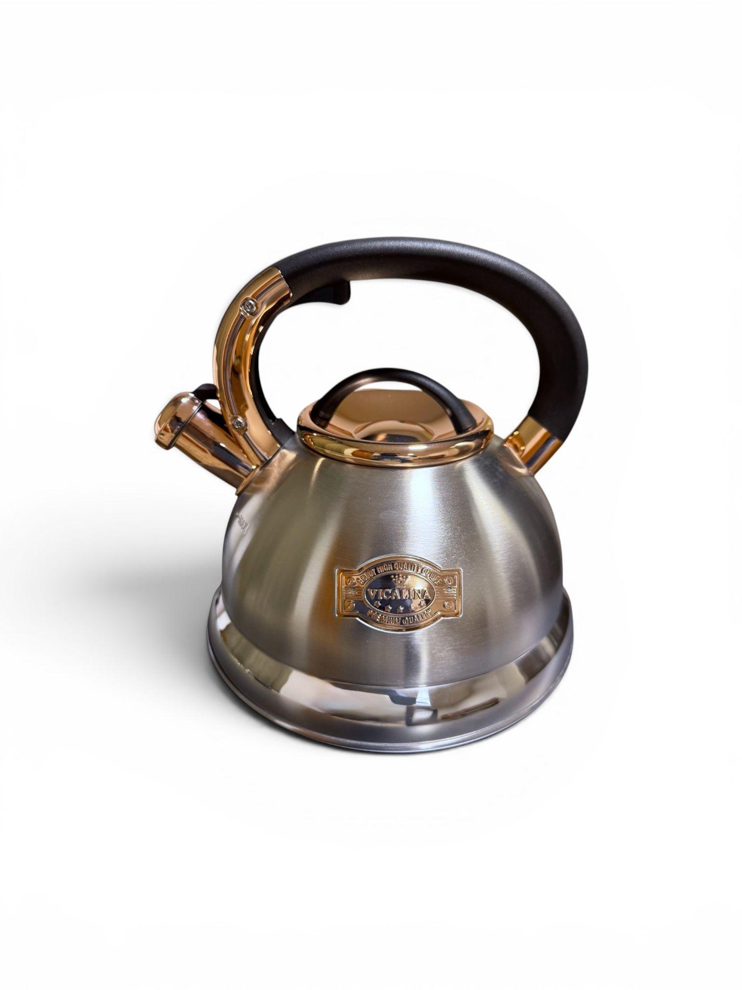 Tetera Silvadora Acero Inoxidable Vicalina Cocina 3 Litros-6