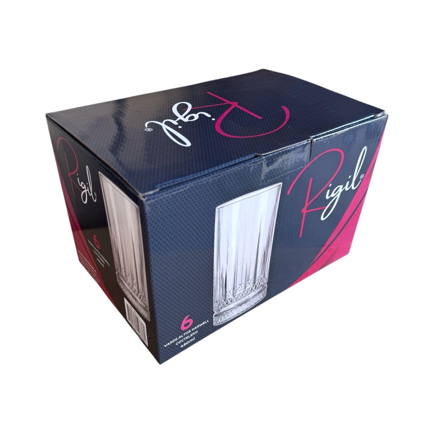 SET DE 6 VASO VINTAGUE 450ML TALLADO-4