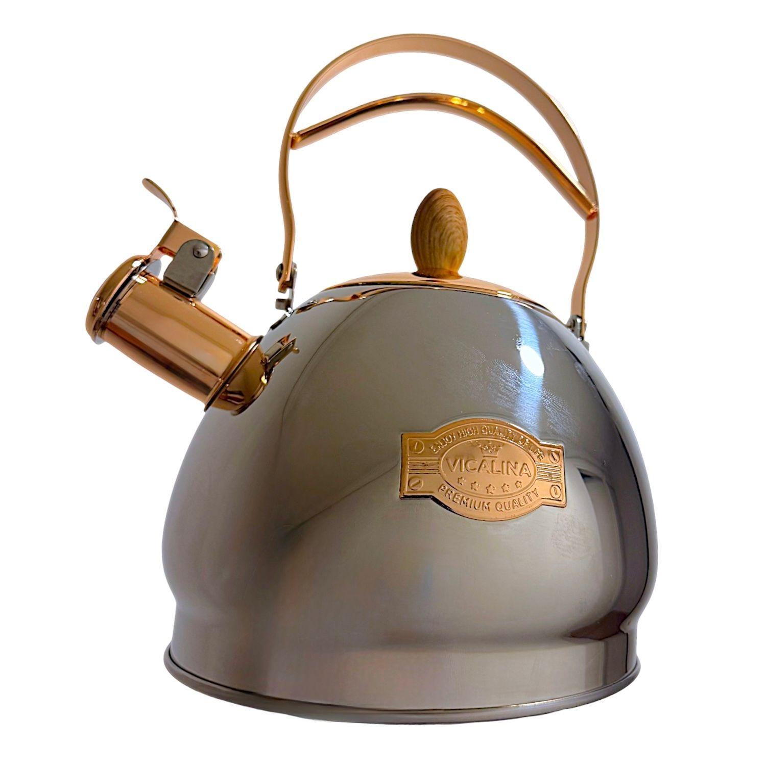 Tetera Silvadora Acero Inoxidable Vicalina Cocina 2 8 Litro-2