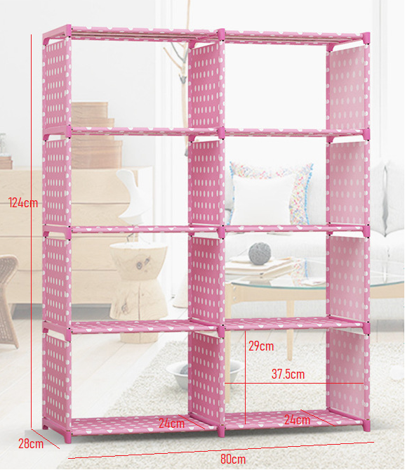 Estante Repisa Armable Organizador 4+4 Pisos-2