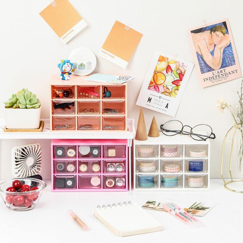 Organizador De Papeleria Accesorios Y Otros Coral-3