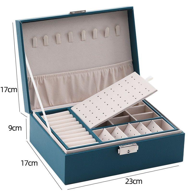 Joyero Caja De Joya Tipo Maleta Organizador Joyas-4
