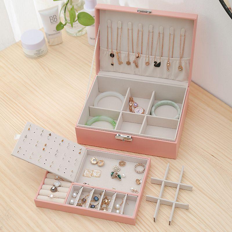 Joyero Caja De Joya Tipo Maleta Organizador Joyas-2