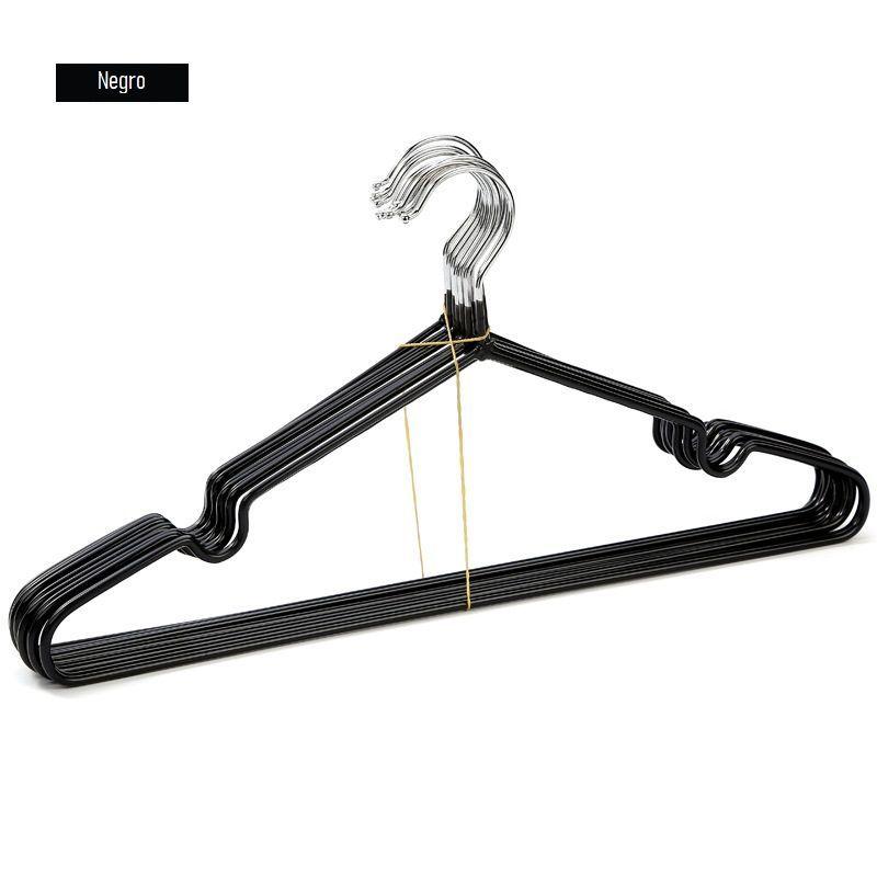 Gancho Colgador Ropa Antideslizante 10 Unidades-0