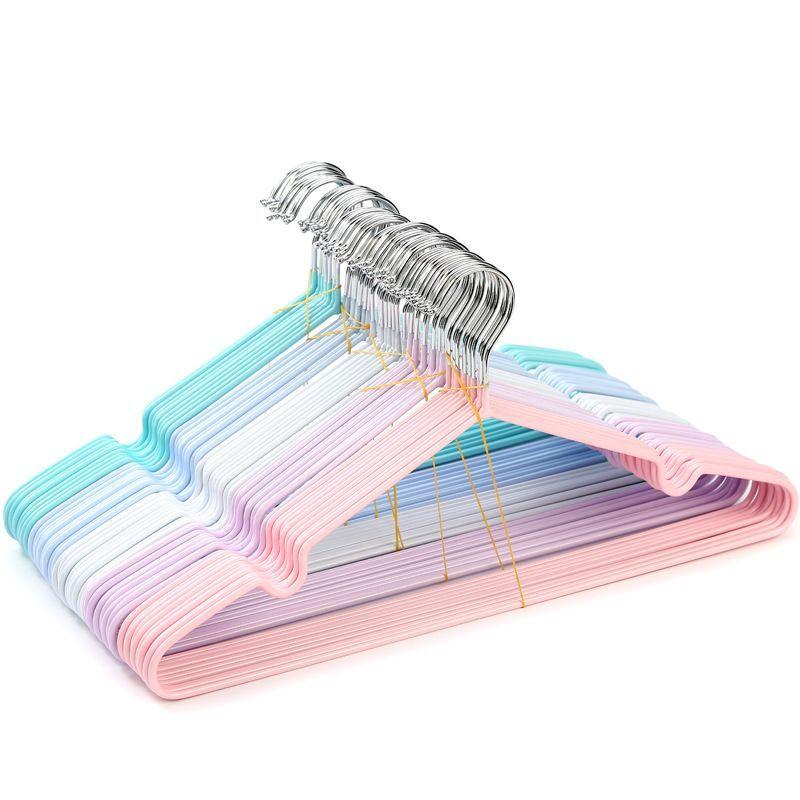 Gancho Colgador Ropa Antideslizante 10 Unidades-1