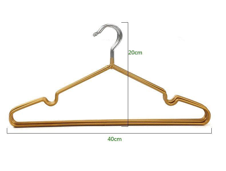 Gancho Colgador Ropa Antideslizante 10 Unidades-3