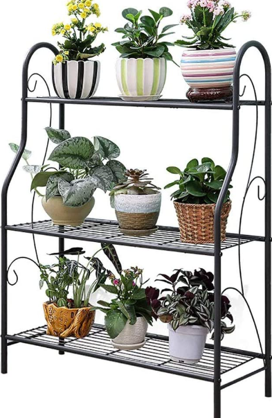 Exhibición Porta Macetero Zapatatero Con 3 Repisas 10406-0