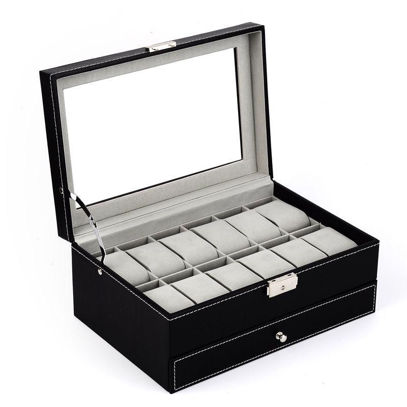 Organizador De Relojes Y Joyas 2 Niveles-1