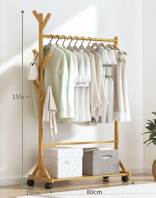 Perchero De Madera 155cmx 80cmx 35cm-4
