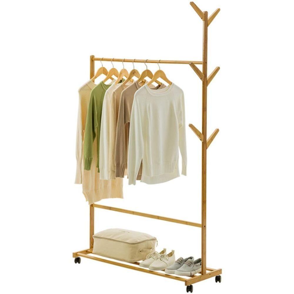 Perchero De Madera 155cm X 60cm X35cm-0