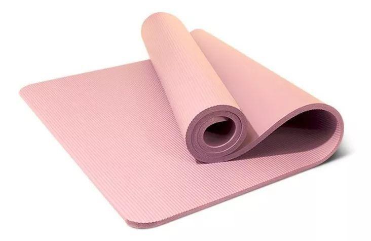 Colchoneta Yoga Mat Pilates 15mm + Correa + Bolso Transporte-0