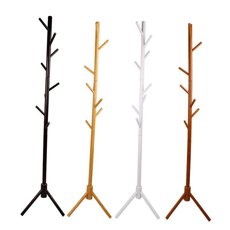 Perchero De Madera Con 9 Ganchos, Estilo Árbol-2