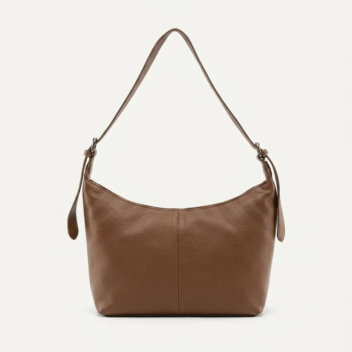 Bolso Hobo Mujer Cierre Cremallera Textura Croco Cuero Ecologico Cartera-0