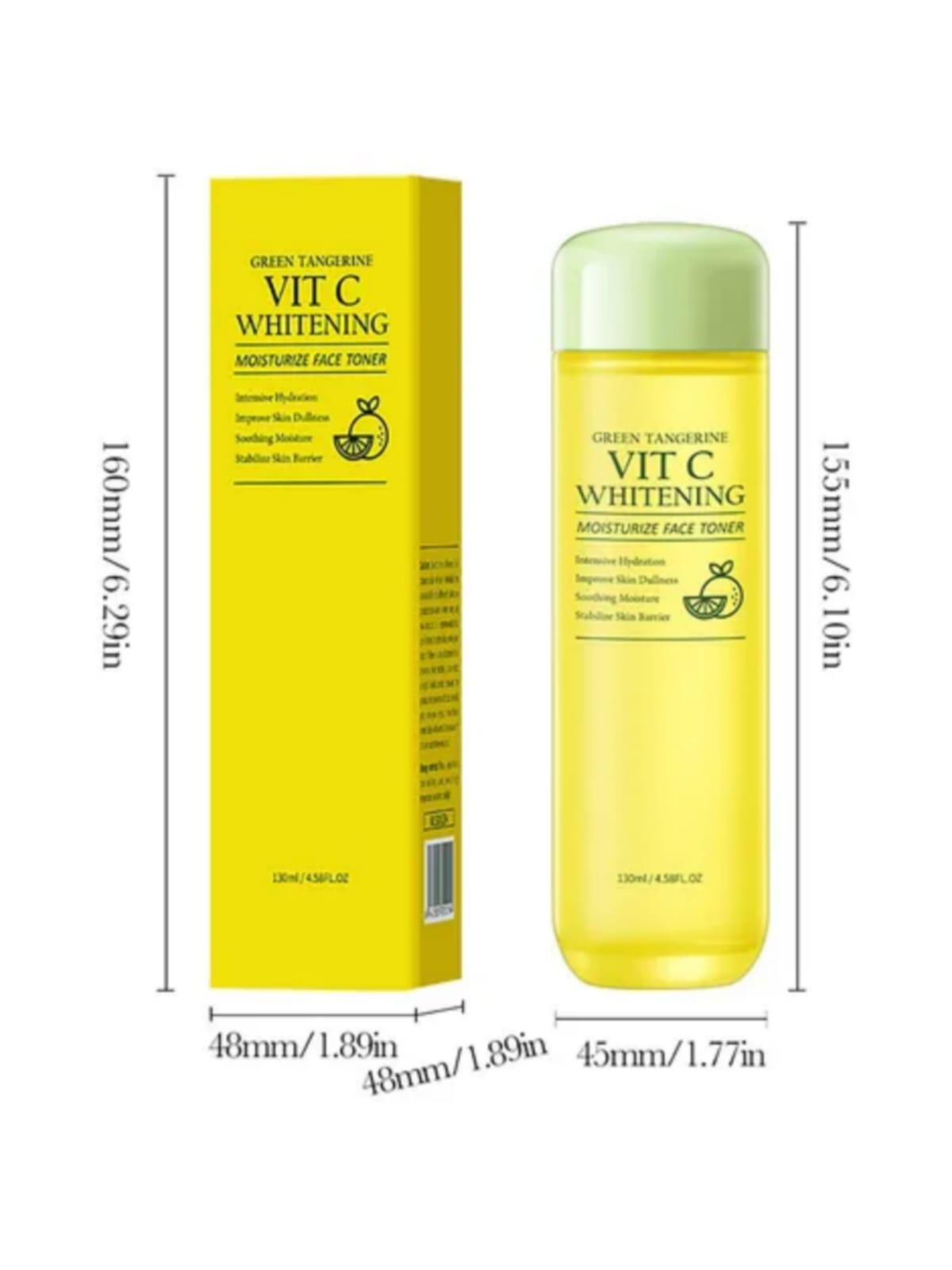 Tonico Facial Vitamina C Green Tangerine Iluminador Blanqueador Antioxidante-4