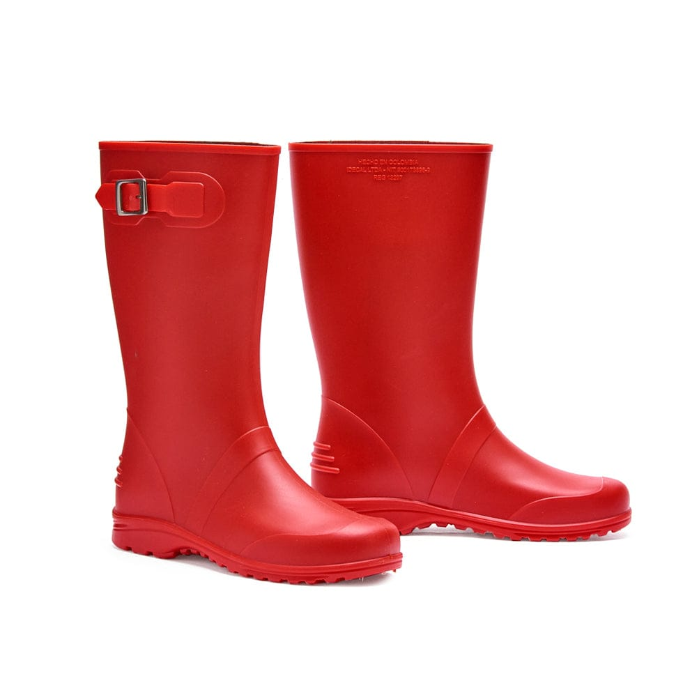 Bota de Agua Impermeable Lluvia Mujer Antideslizante-2