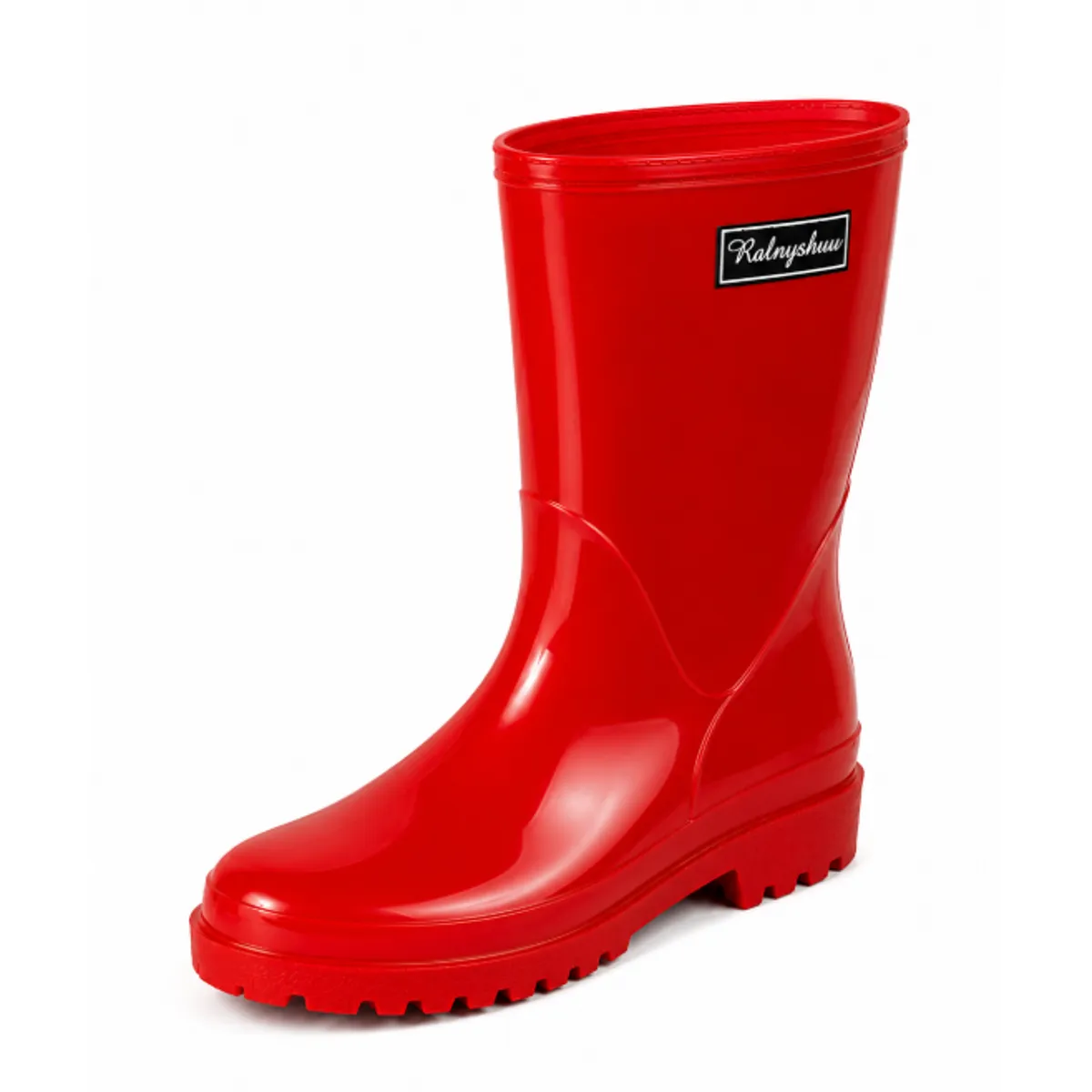 Bota de Agua Impermeable Lluvia Mujer Antideslizante-2