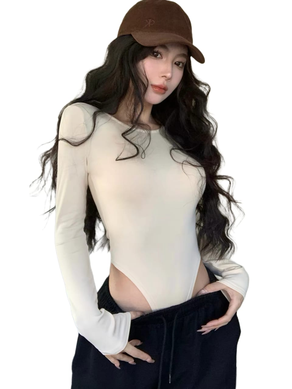 Body Manga Larga en Micropolar Soft Mujer Invierno-3