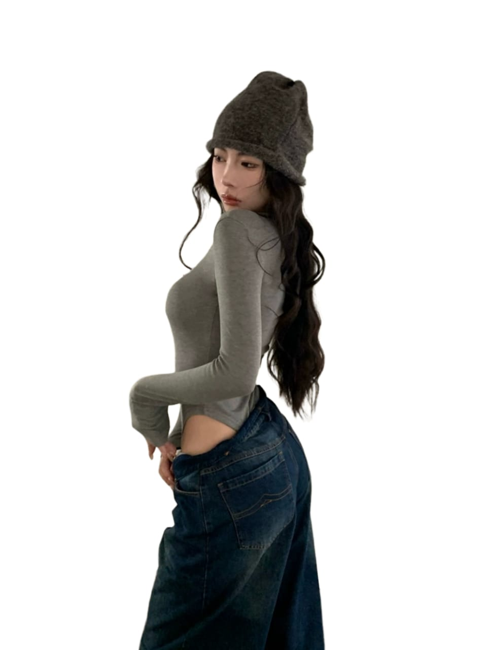 Body Manga Larga en Micropolar Soft Mujer Invierno-6