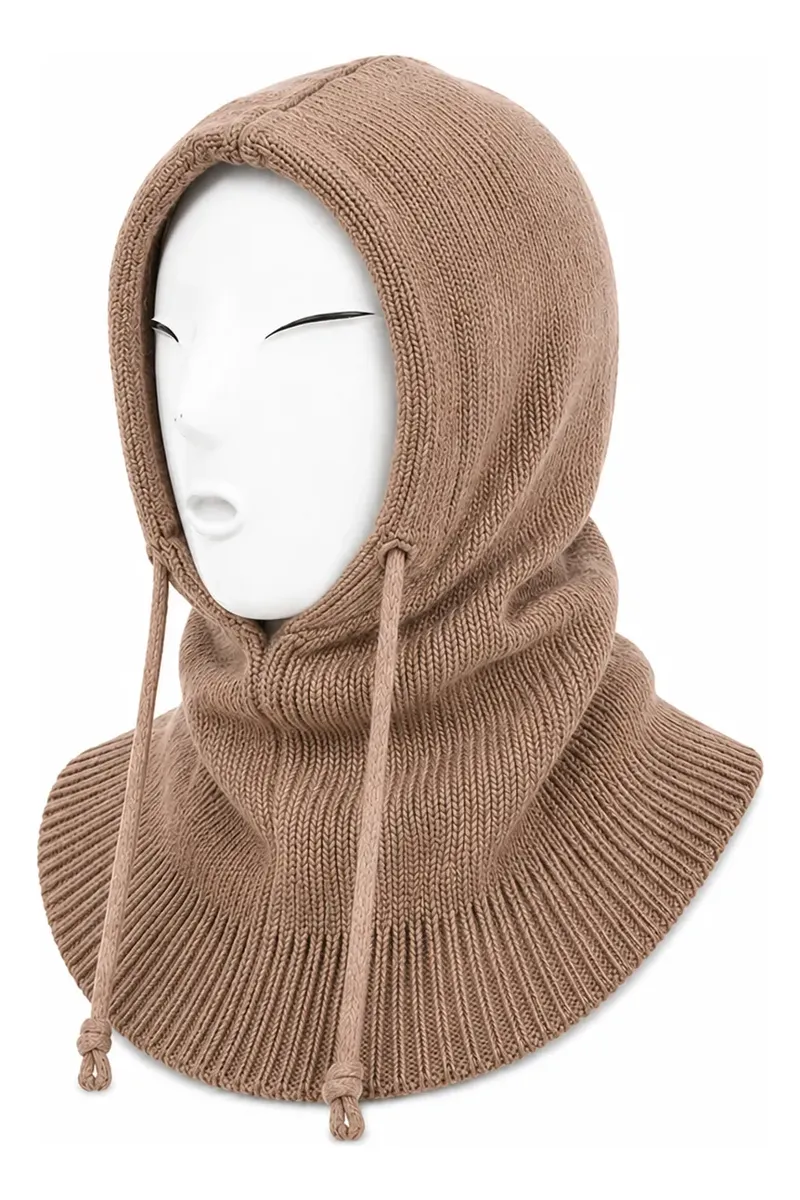 Balaclava Gorro Capucha Lana Invierno Mujer Pasamontana-0