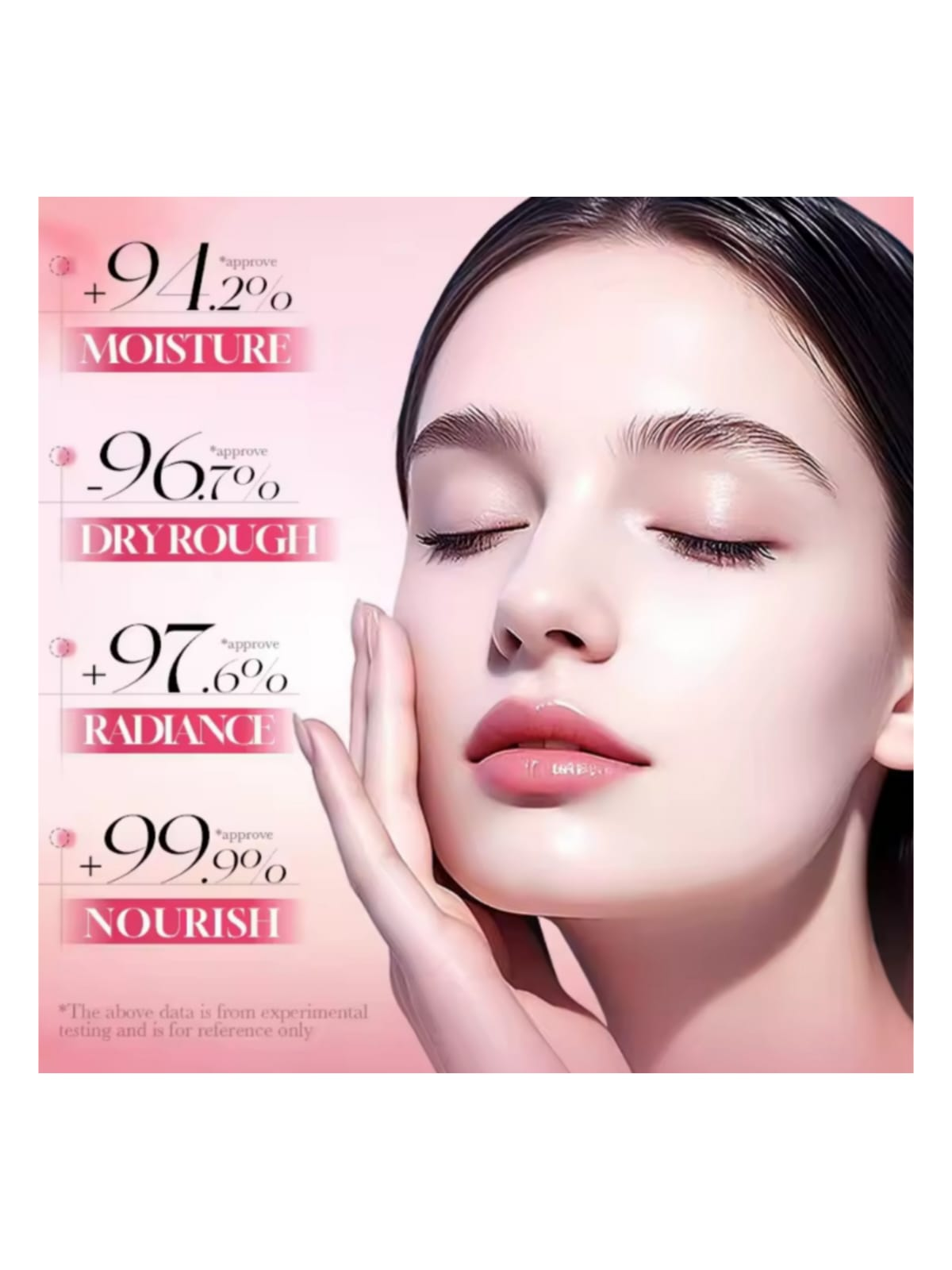 Tonico Facial Sadoer Rose Peptide Hidratante Iluminador con Rosas y Peptidos 130ml-3