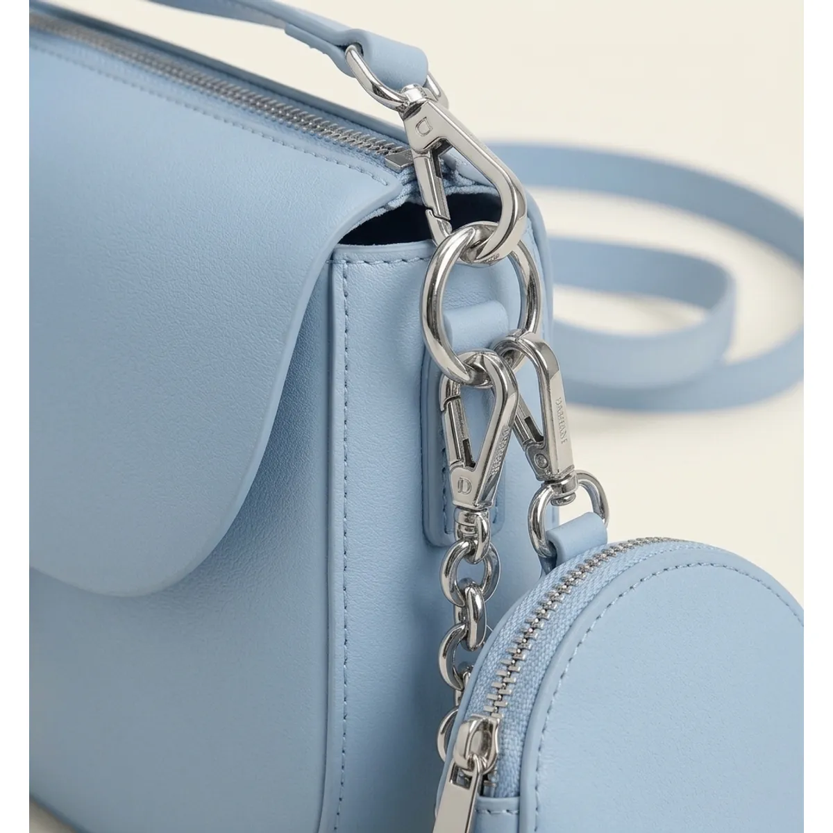Bolso Crossbody Mujer Bandolera con Monedero Circular Bloqueable Cuero Ecol gico Cartera-2