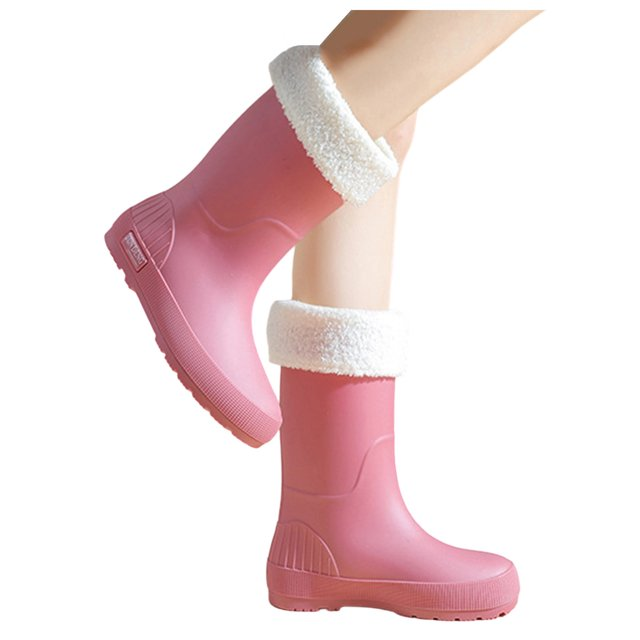 Botas De Agua Impermeables Unisex Lluvia Antideslizantes-0
