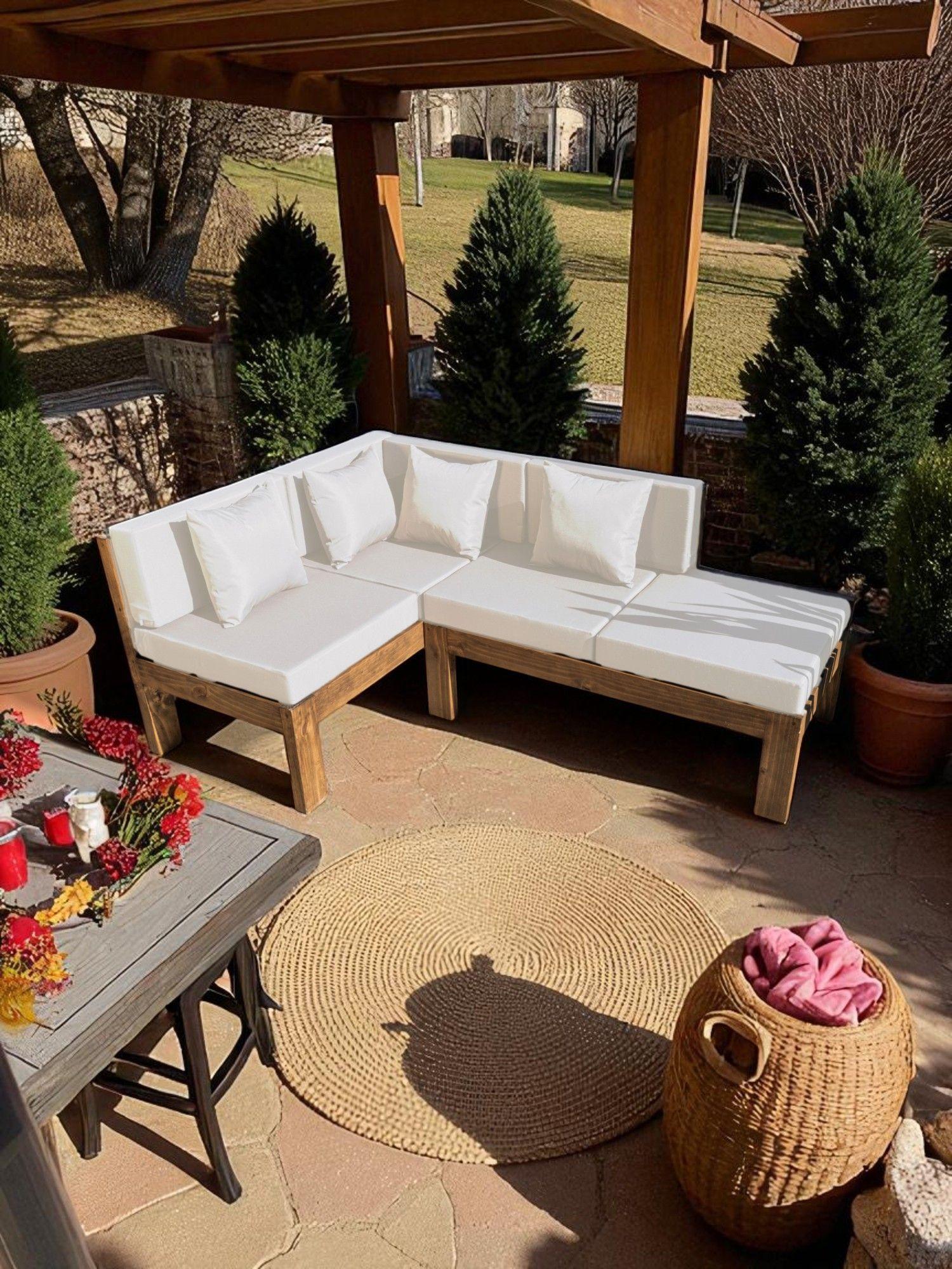 TERRAZA RÚSTICA MIARUSTE MODELO ELE 4 CUERPOS MADERA COLOR ROBLE-3