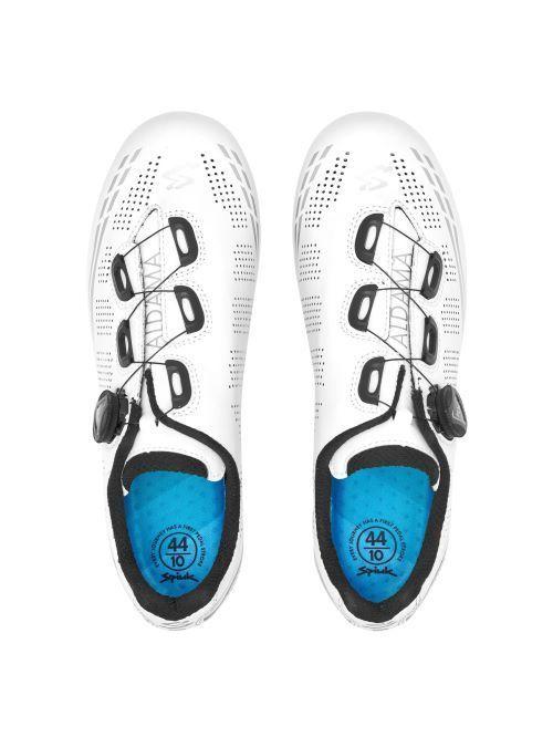 Zapatilla De Ciclismo Spiuk Para Ruta Aldama Suela Normal Blanco 47-2