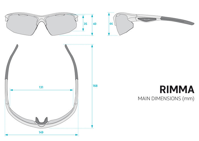 Lente Ciclismo Spiuk Rimma Blanco Negro-1