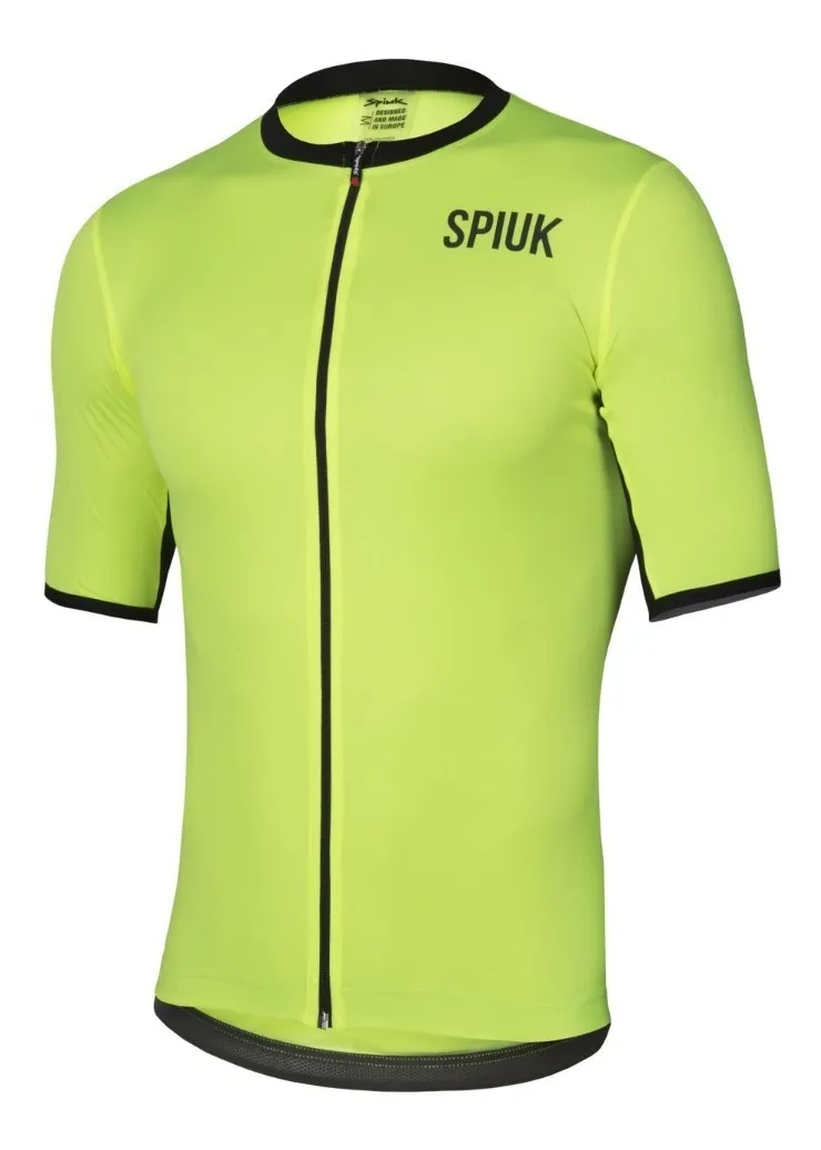 Camiseta Manga Corta Ciclismo Anatomic Hombre Amarillo-0